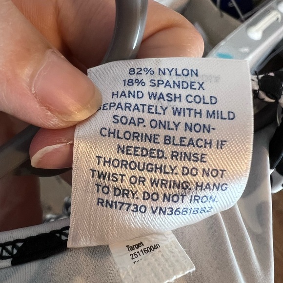 Marimekko for Target Black and White Rash Guard - Picture 4 of 4